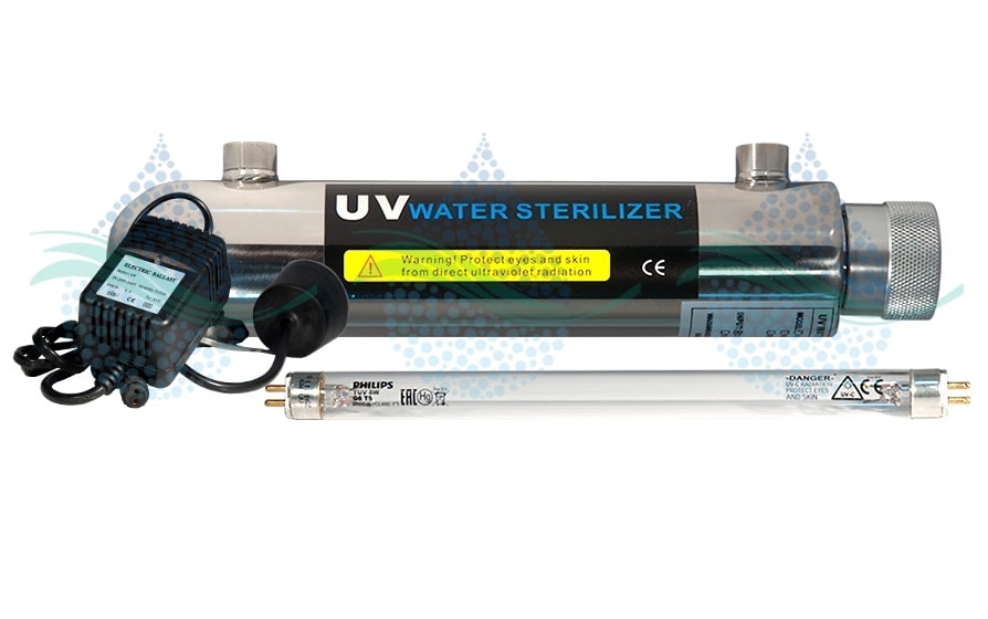 فیلتر تصفیه آب به همراه لامپ یو وی